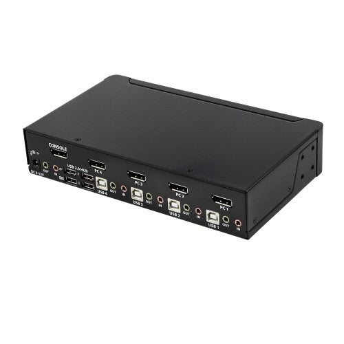 StarTech.com SV431DPUA2 KVM switch Rack mounting Black