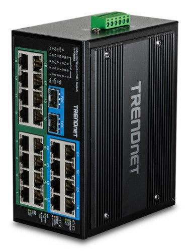 Trendnet TI-PG262 network switch Unmanaged Gigabit Ethernet (10/100/1000) Power over Ethernet (PoE) Black