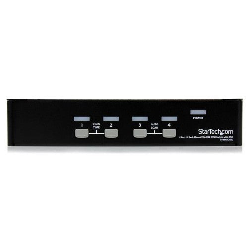 StarTech.com SV431DUSBU KVM switch Rack mounting Black