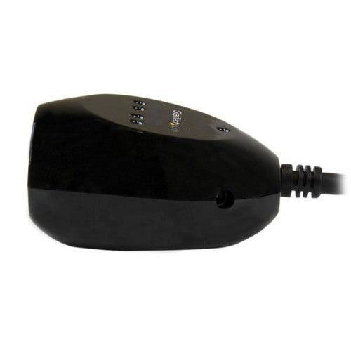 StarTech.com USB2EXT4P15M interface hub 480 Mbit/s Black