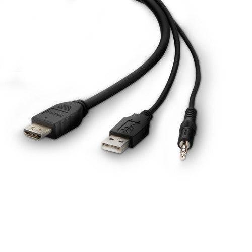 Belkin F1DN1CCBL KVM cable Black 70.9" (1.8 m)