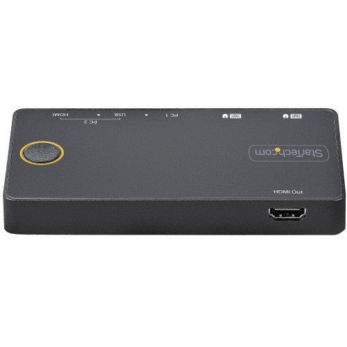 StarTech.com SV221HUC4K KVM switch Black