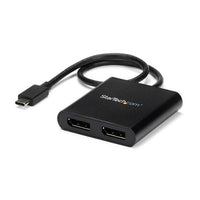 StarTech.com MSTCDP122DP USB graphics adapter 3840 x 2160 pixels Black