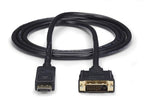 StarTech.com DP2DVI2MM6 video cable adapter 70.9" (1.8 m) DisplayPort DVI-D Black