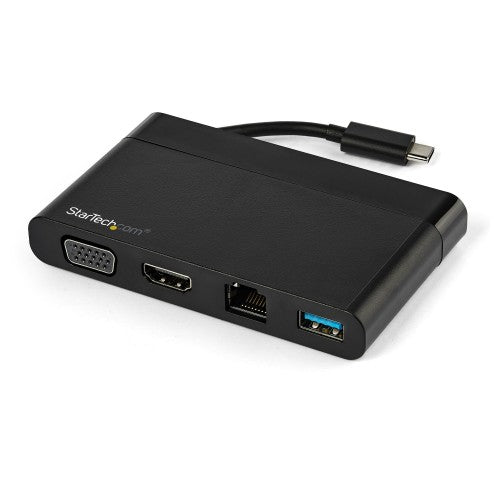 StarTech.com DKT30CHVCM laptop dock/port replicator Wired USB 3.2 Gen 1 (3.1 Gen 1) Type-C Black