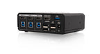 iogear GCS1337 KVM switch Black