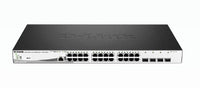 D-Link DGS-1210-28MP network switch Managed L2 Gigabit Ethernet (10/100/1000) Power over Ethernet (PoE) 1U Black, Gray
