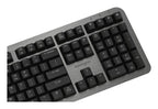 Kensington MK7500F QuietType Pro keyboard Home/Office USB + RF Wireless + Bluetooth QWERTY US English Aluminum, Black
