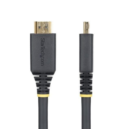 StarTech.com HDMI2-CABLE-GRIP-15F HDMI cable 177.2" (4.5 m) HDMI Type A (Standard) Black