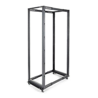 StarTech.com 4POSTRACK42 rack cabinet 42U Freestanding rack Black