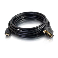 C2G 42518 video cable adapter 196.9" (5 m) HDMI DVI-D Black