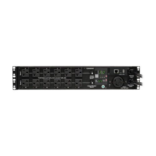 Tripp Lite PDUMH30ATNET power distribution unit (PDU) 25 AC outlet(s) 2U Black