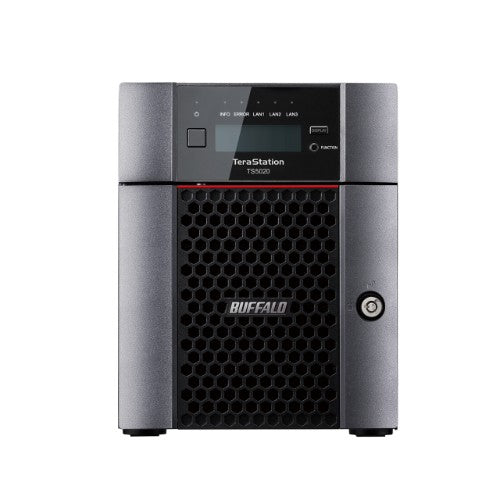 Buffalo TeraStation TS5420DN3202 NAS/storage server Desktop Annapurna Labs AL524 8 GB DDR4 32 TB HDD Black