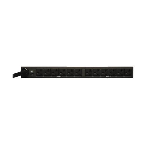 Tripp Lite PDUMH30 power distribution unit (PDU) 12 AC outlet(s) 1U Black