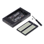 StarTech.com 2M2DC-NVME-ENCLOSURE storage drive enclosure SSD enclosure Black M.2