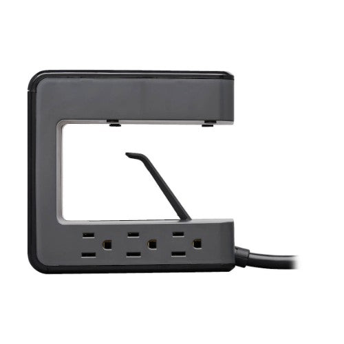 Tripp Lite TLP648UCBAM surge protector Black, Gray 6 AC outlet(s) 120 V