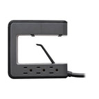 Tripp Lite TLP648UCBAM surge protector Black, Gray 6 AC outlet(s) 120 V