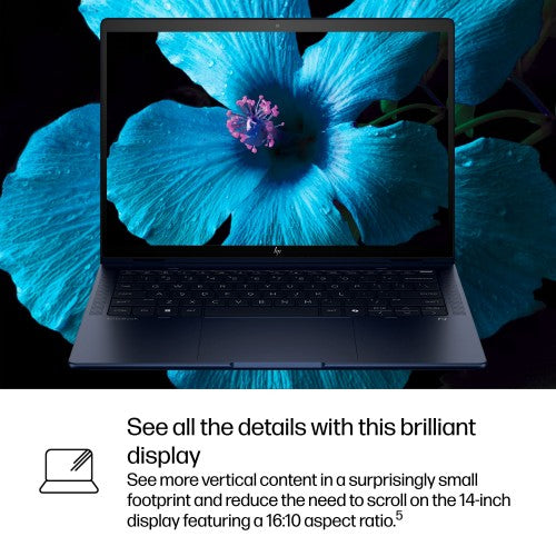 HP EliteBook X Flip G1i AI PC Copilot+ PC Intel Core Ultra 7 258V Hybrid (2-in-1) 14" Touchscreen WUXGA 32 GB LPDDR5x-SDRAM 512 GB SSD Wi-Fi 7 (802.11be) Windows 11 Pro Silver