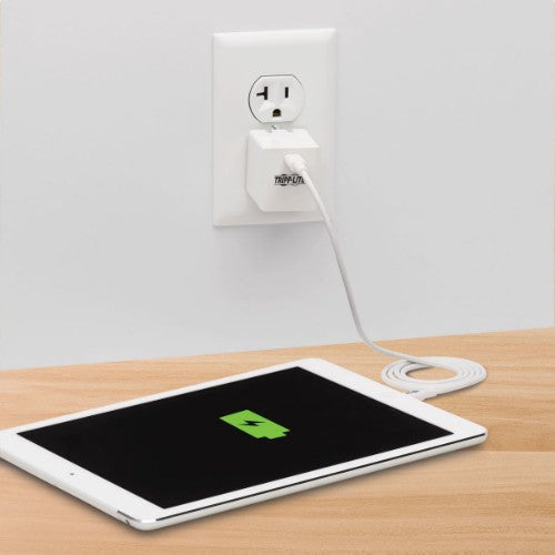 Tripp Lite U280-W01-40C1 mobile device charger Universal White AC Indoor