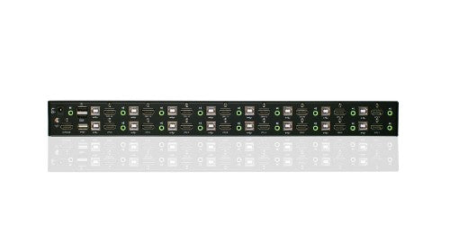 iogear GCS1816HKITU KVM switch Rack mounting Black