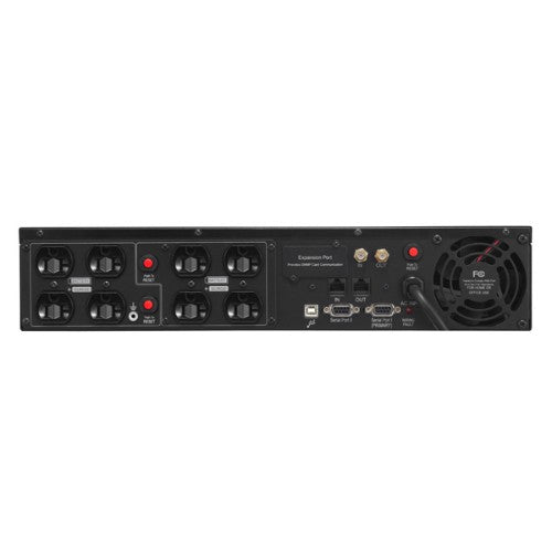 CyberPower OR2200LCDRT2U uninterruptible power supply (UPS) Line-Interactive 2 kVA 1320 W 8 AC outlet(s)