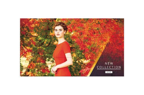 LG 49VH7E-A signage display Digital signage flat panel 49" LED 700 cd/m² Full HD Black 24/7