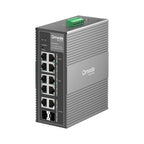 TP-Link Omada IES210GPP network switch Managed Gigabit Ethernet (10/100/1000) Power over Ethernet (PoE) DIN rail Gray