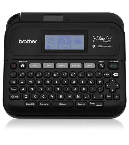Brother PTD460BT label printer Thermal transfer 180 x 180 DPI 20 mm/sec Wired & Wireless TZe Bluetooth QWERTY