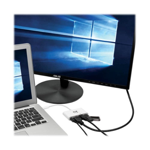 Tripp Lite U444-06N-HGU-C USB graphics adapter 1920 x 1080 pixels White