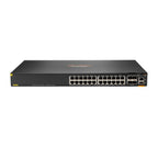 HPE Aruba Networking 6300F 24p 10M/100M/1G Class4 PoE 4p SFP56 50G TAA Managed L3 Gigabit Ethernet (10/100/1000) Power over Ethernet (PoE) 1U