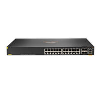 HPE Aruba Networking 6300F 24p 10M/100M/1G Class4 PoE 4p SFP56 50G TAA Managed L3 Gigabit Ethernet (10/100/1000) Power over Ethernet (PoE) 1U