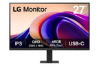 LG 27'' QHD Monitor computer monitor 27" 2560 x 1440 pixels Quad HD Black