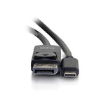 C2G 26902 video cable adapter 70.9" (1.8 m) USB Type-C DisplayPort Black