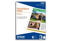Epson Presentation Paper Matte - 8.5" x 11" - 100 Sheets printing paper