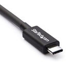 StarTech.com TBLT34MM50CM Thunderbolt cable 19.7" (0.5 m) 40 Gbit/s Black