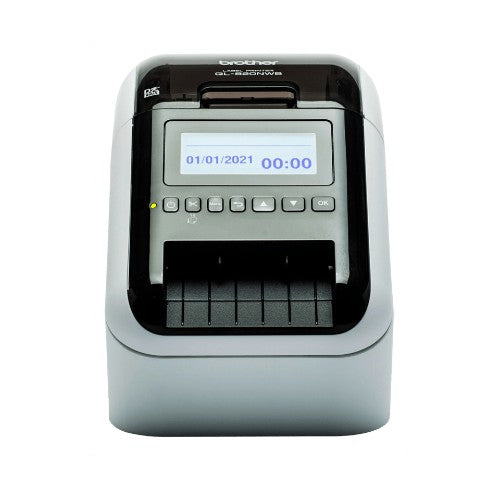 Brother QL-820NWBVMXX1 label printer Direct thermal Color 300 x 600 DPI 176 mm/sec Wired & Wireless Ethernet LAN DK Wi-Fi Bluetooth