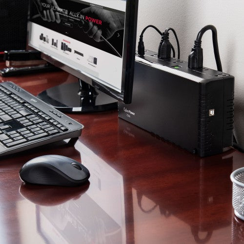 CyberPower SL700U uninterruptible power supply (UPS) Standby (Offline) 0.7 kVA 370 W 8 AC outlet(s)