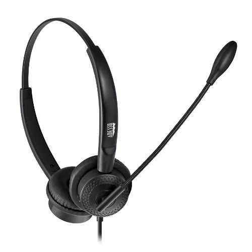 Adesso Xtream P4T-TAA Headset Wired Head-band Office/Call center USB Type-C / USB Type-A Black