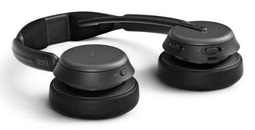 EPOS IMPACT 1000 MS UC ANC WL USB-C+A Stand Headset Wireless Head-band Office/Call center USB Type-C Bluetooth Charging stand Black