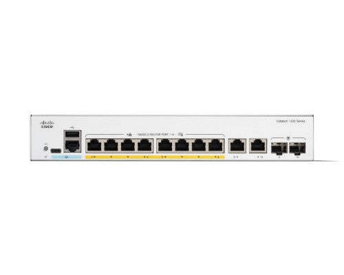 Cisco Catalyst 1300 Managed L2 Gigabit Ethernet (10/100/1000) Power over Ethernet (PoE) Gray