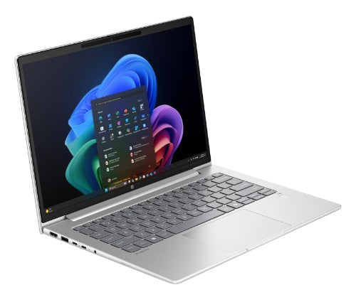 HP ProBook 4 G1q Next Gen AI PC Wolf Pro Security Edition Copilot+ PC Snapdragon X1-26-100 Laptop 14" WUXGA 16 GB LPDDR5x-SDRAM 512 GB SSD Wi-Fi 6E (802.11ax) Windows 11 Pro Silver