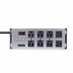 StarTech.com 8N515S12-POWER-STRIP power distribution unit (PDU) 8 AC outlet(s) Gray