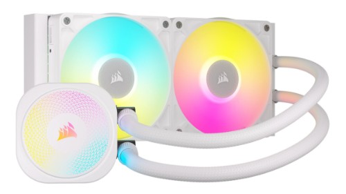 Corsair iCUE LINK TITAN RX RGB Processor All-in-one liquid cooler 4.72" (12 cm) White 1 pc(s)