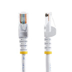 StarTech.com 3 ft White Snagless Category 5e (350 MHz) UTP Patch Cable networking cable 35.8" (0.91 m)