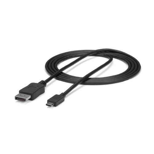StarTech.com CDP2DPMM6B video cable adapter 70.9" (1.8 m) DisplayPort USB Type-C Black