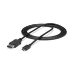 StarTech.com CDP2DPMM6B video cable adapter 70.9" (1.8 m) DisplayPort USB Type-C Black