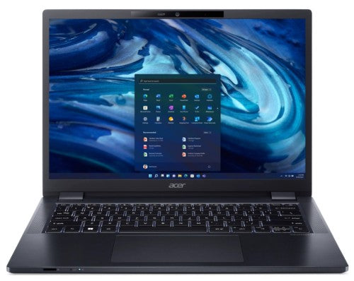 Acer TravelMate P4 TMP414-52-531C Intel® Core™ i5 i5-1240P Laptop 14" WUXGA 16 GB DDR4-SDRAM 512 GB SSD Wi-Fi 6E (802.11ax) Windows 11 Pro Blue