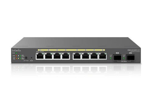 EnGenius EWS2910FP-FIT network switch Managed L2/L3 Gigabit Ethernet (10/100/1000) Power over Ethernet (PoE) Gray