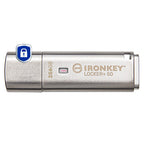 Kingston Technology IronKey Locker+ 50 USB flash drive 256 GB USB Type-A 3.2 Gen 1 (3.1 Gen 1) Silver