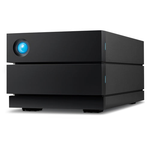LaCie 2Big Raid USB-C 60TB disk array Desktop Black